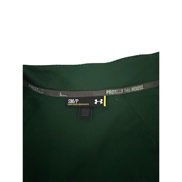 Under Armour Women’s Green Full-Zip Jacket — Size Small, Loose Fit - Picture 5 of 5